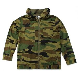 Analog Camouflage Hooded Jacket